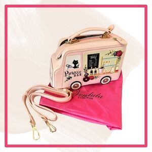 Vendula London Prosecco Themed Handbag